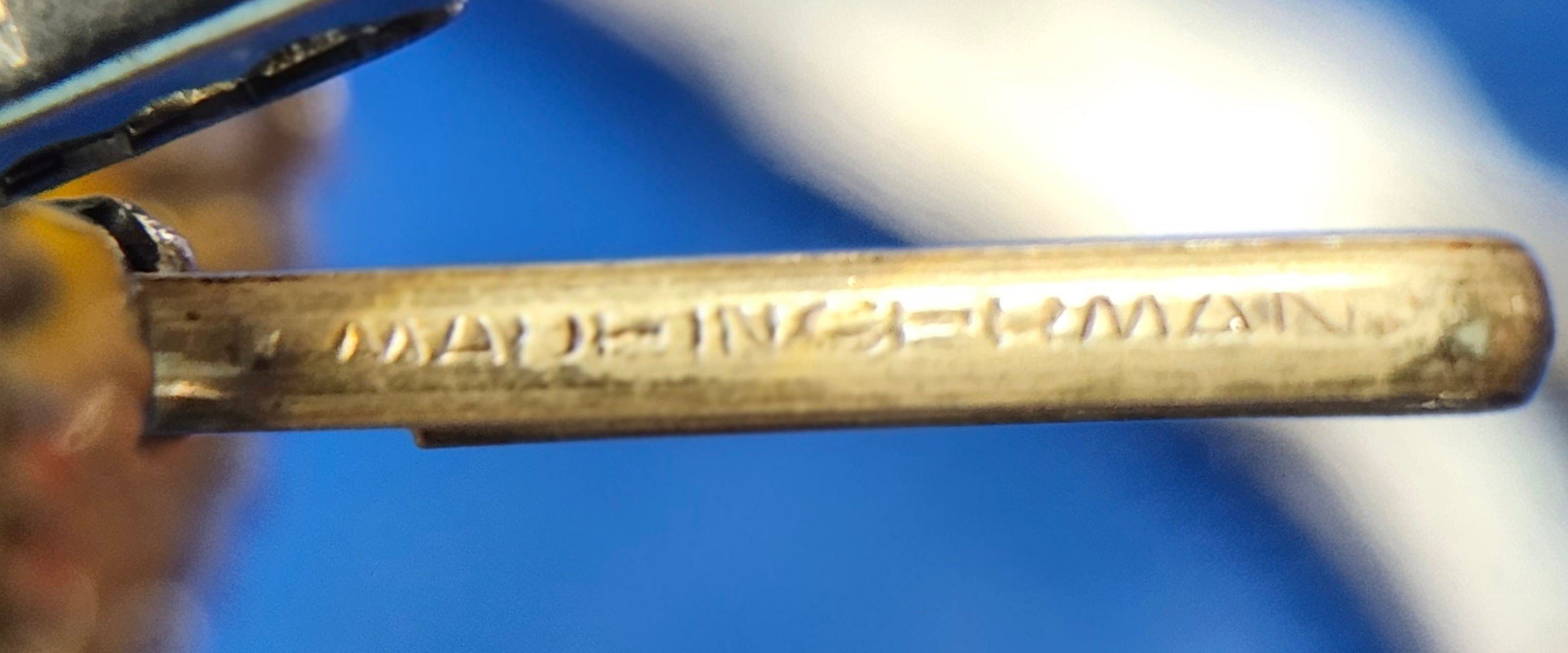 Vintage Made in German multi strand necklace