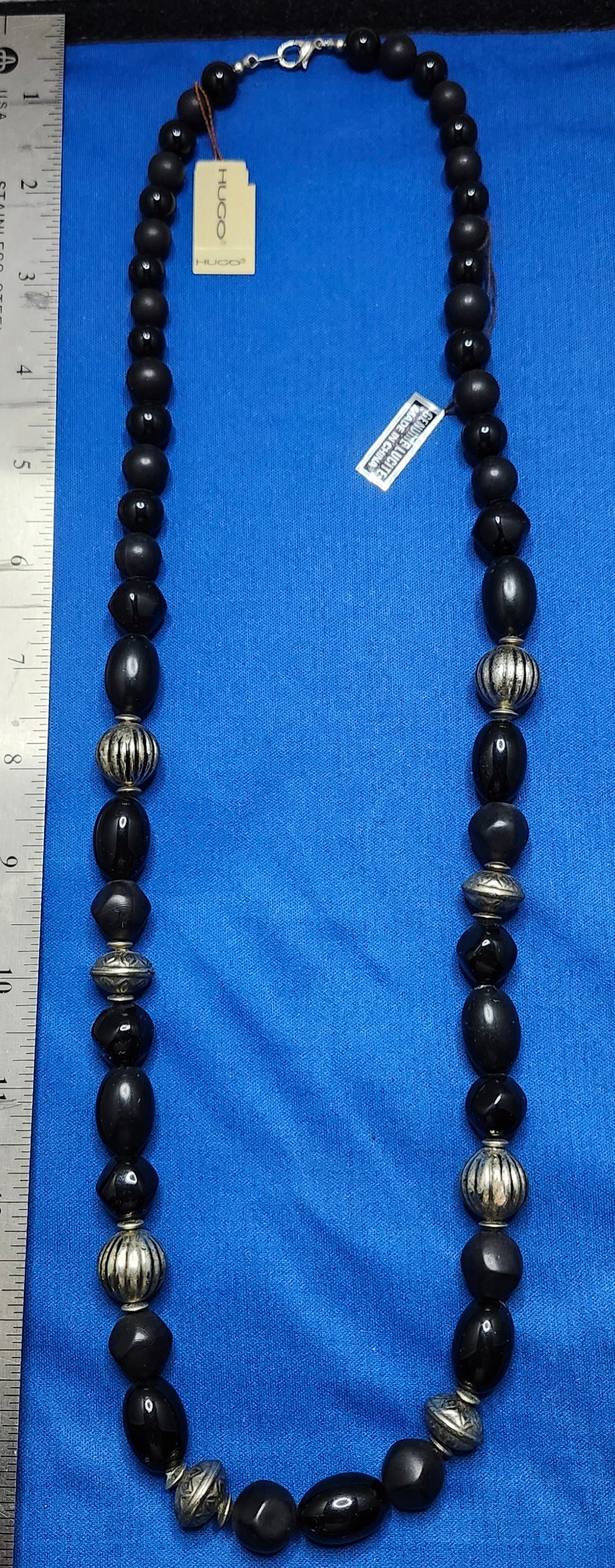 Hugo Lucite Necklace