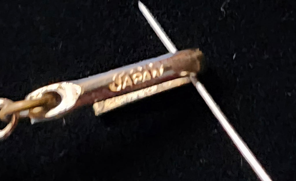 1950s Green and Clear Bead necklace