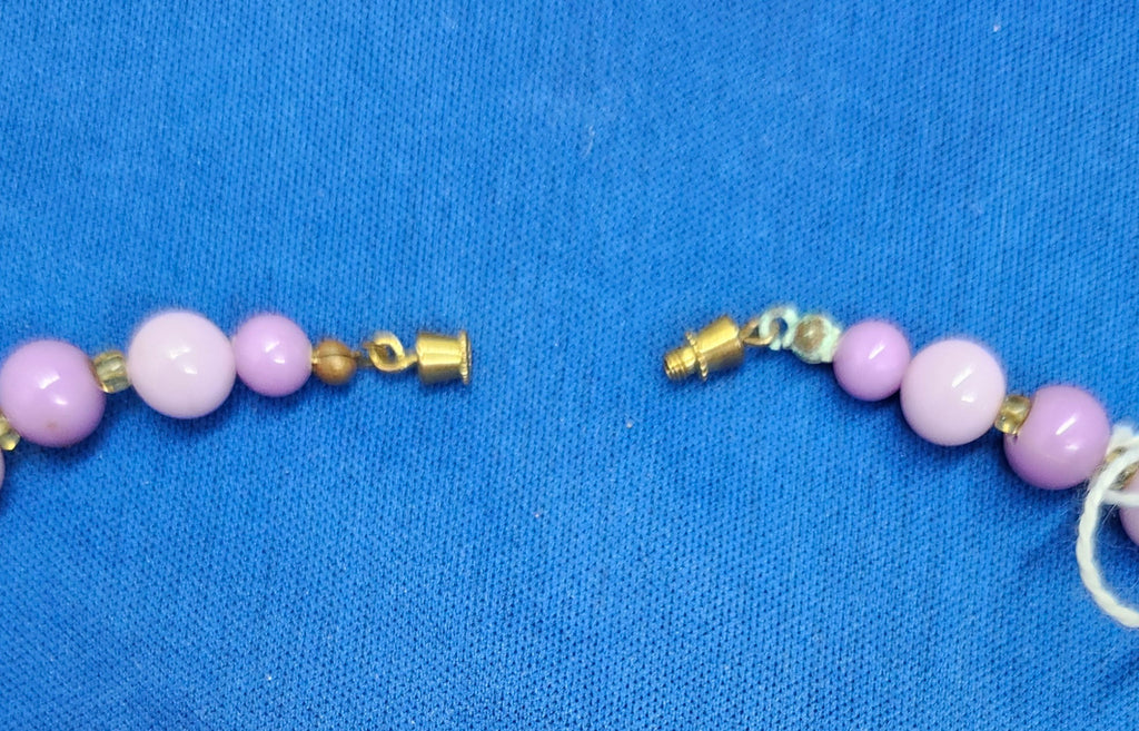 1950s Acrylic bead necklace