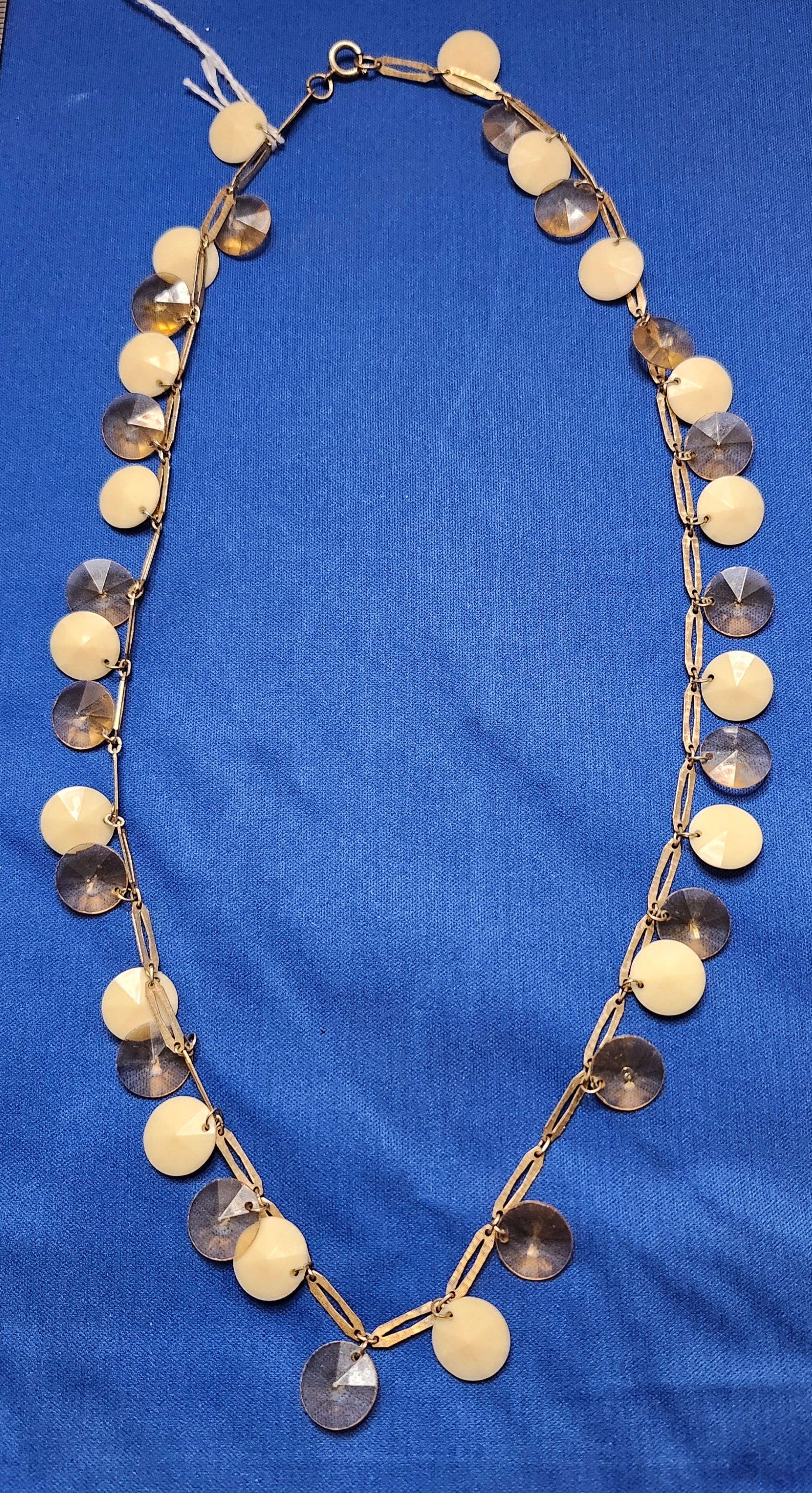 Vintage Station necklace