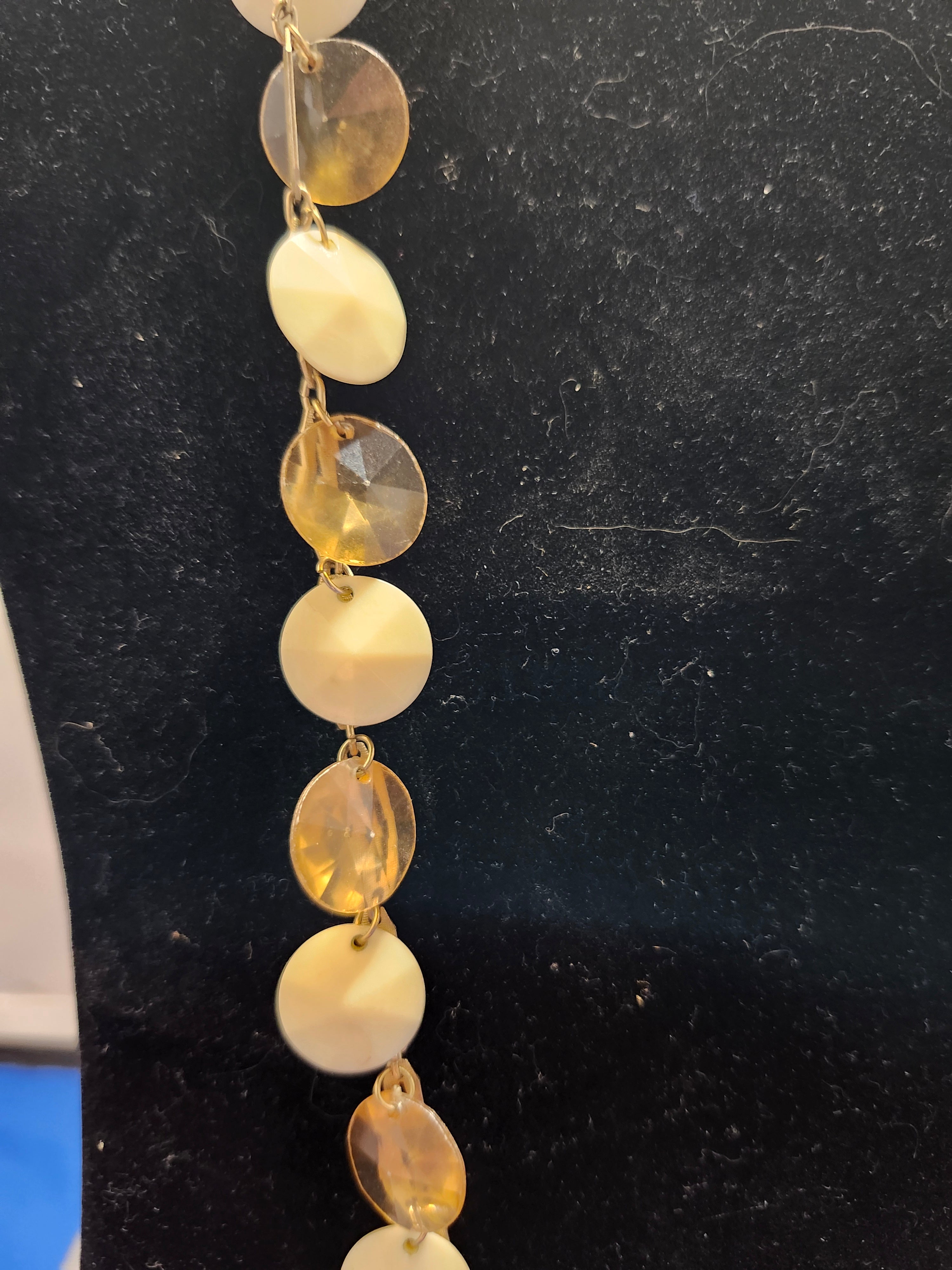 Vintage Station necklace