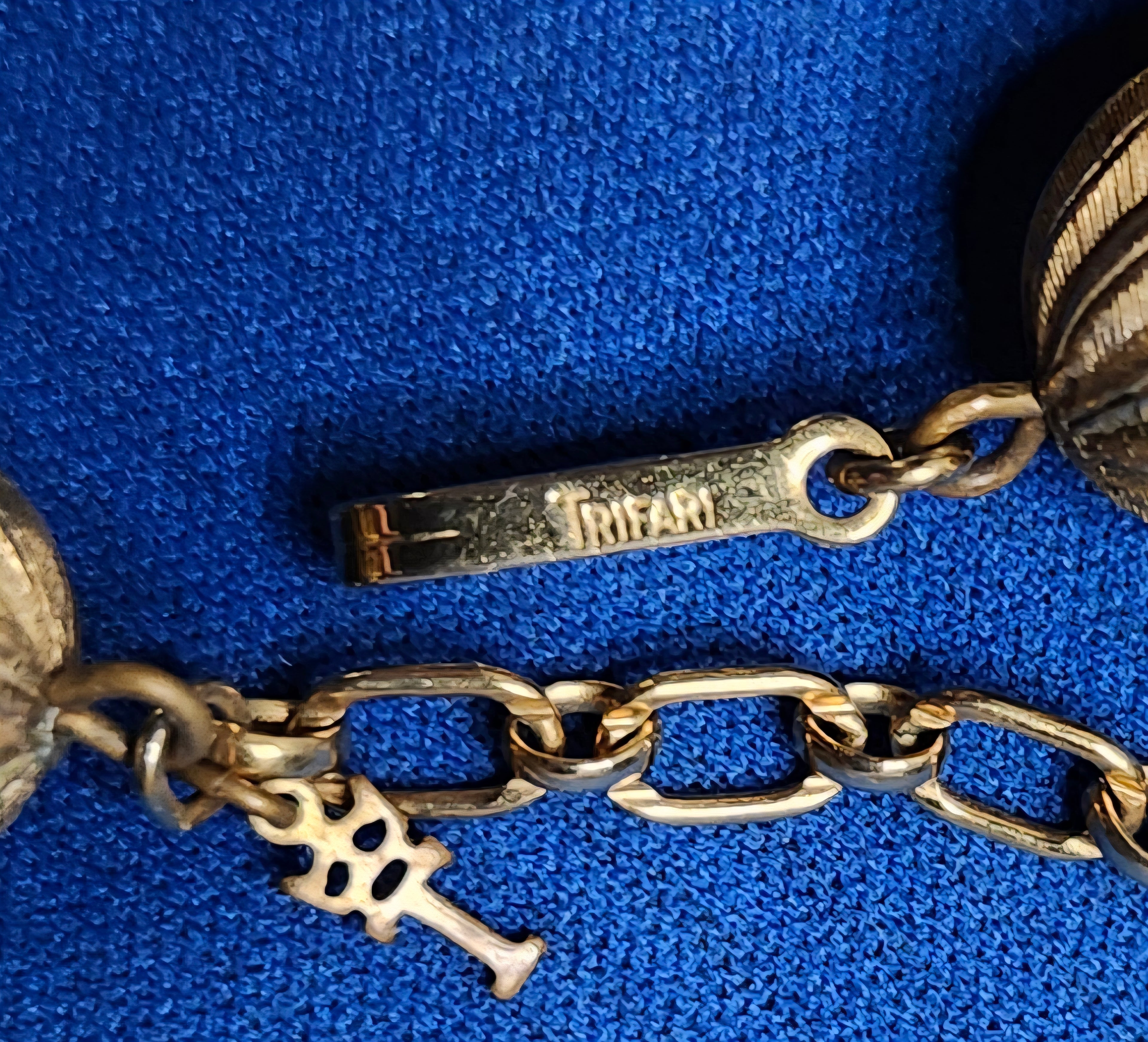 Vintage Trifani multi-strand necklace