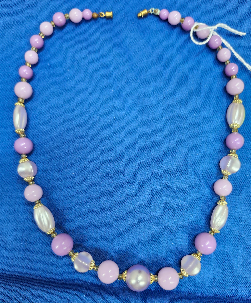 1950s Acrylic bead necklace